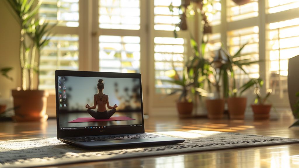 Studio vidéo de yoga en ligne : comment se lancer et gagner de l'argent ?