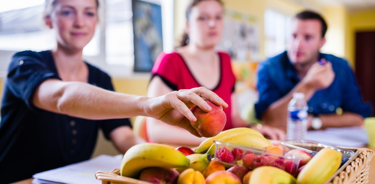 fruit au bureau